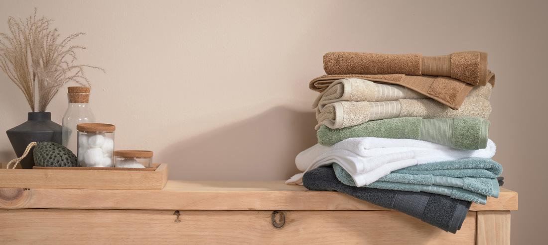 Christy 100% Organic Eco Twist Turkish Combed Cotton Towels - Haze